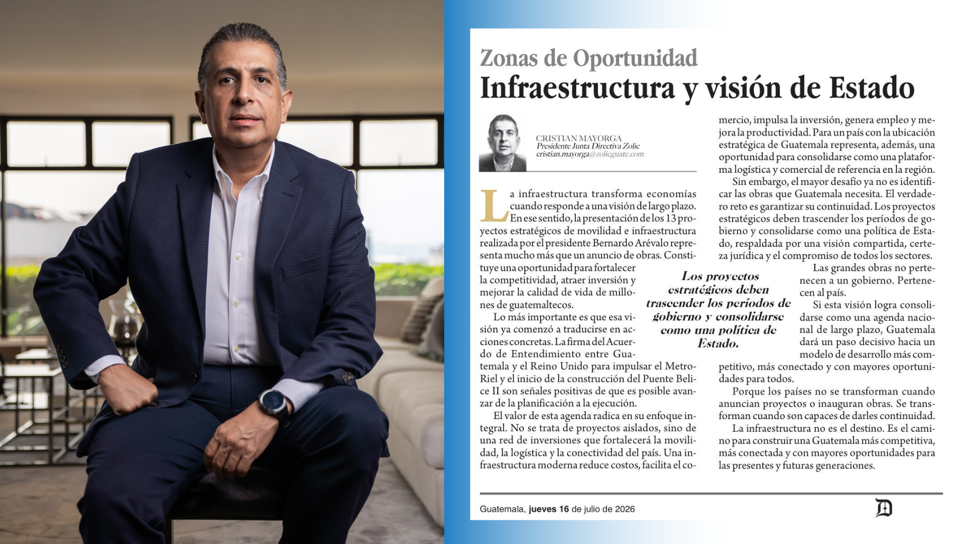 Portadas para autores columnas ZOLIC
