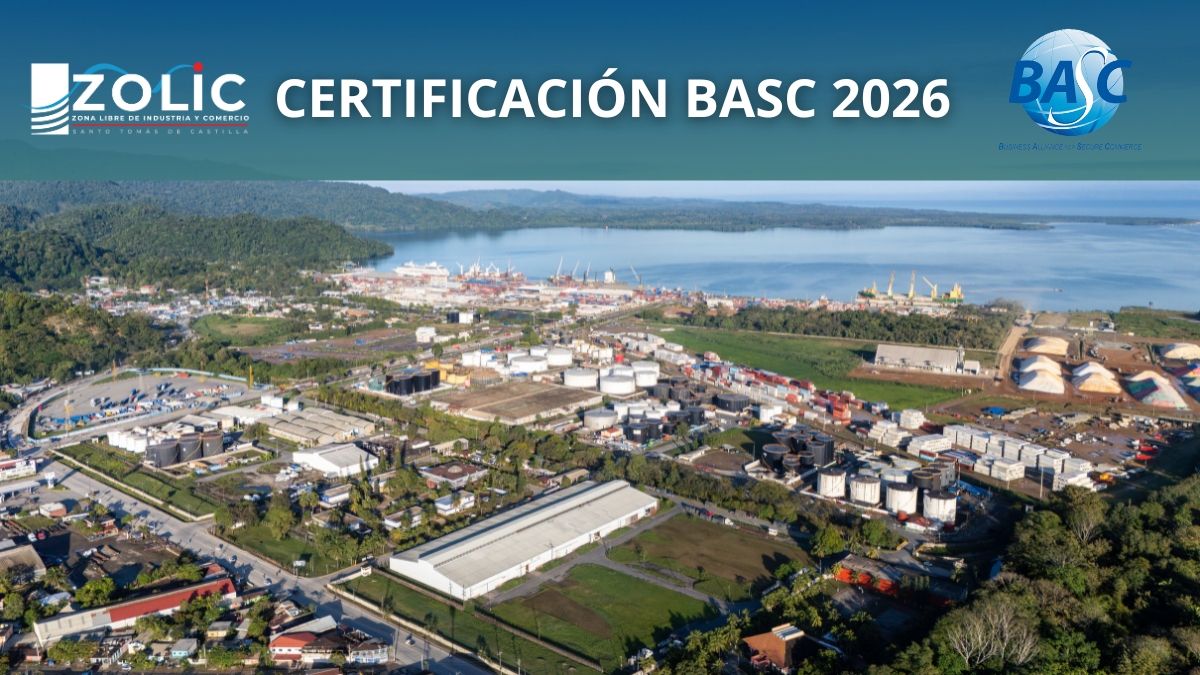 CERTIFICACIÓN BASC 2026: ZOLIC CONSOLIDA ESTÁNDARES INTERNACIONALES DE SEGURIDAD Y TRAZABILIDAD