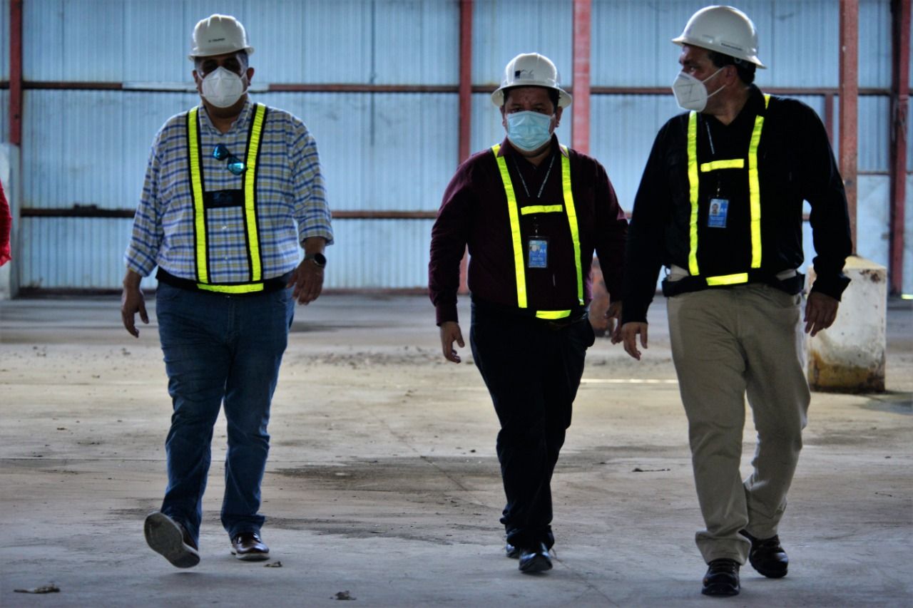 Autoridades de ZOLIC verifican condiciones de espacios disponibles
