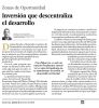 Zonas de Oportunidad: Inversion que descentraliza